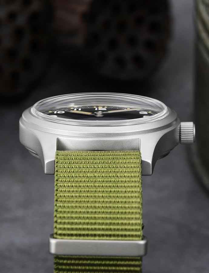 Militado D12 V2 ミリタリーウォッチ Militado V2 Version Military D12 Watch 36mm AR Sapphire